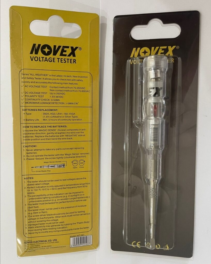 "novex-brand-voltage-testor"