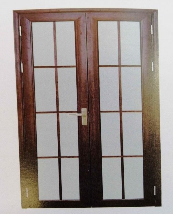 "aluminum-and-glass-door-in-wooden-colour"