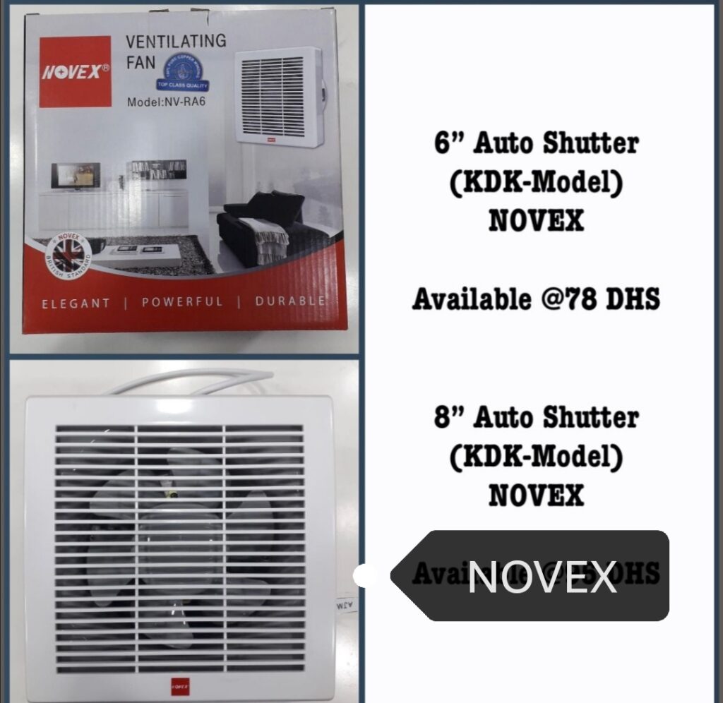 "novex-brand-auto-shutter-exhaust-fan"